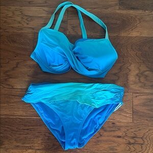 Bleu Rod Beattie Blue Bikini Set